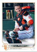 Buster Posey #209 San Francisco Giants (Sitting in dugout) | 2022 Topps