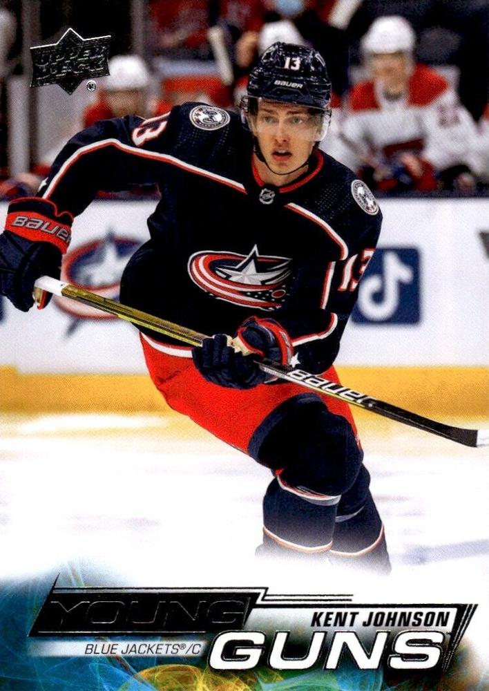 Kent Johnson #209 Columbus Blue Jackets | 2022-23 Upper Deck