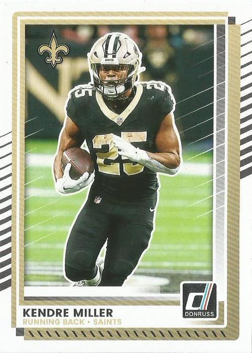 Kendre Miller #209 New Orleans Saints | 2025 Donruss | NFL Football