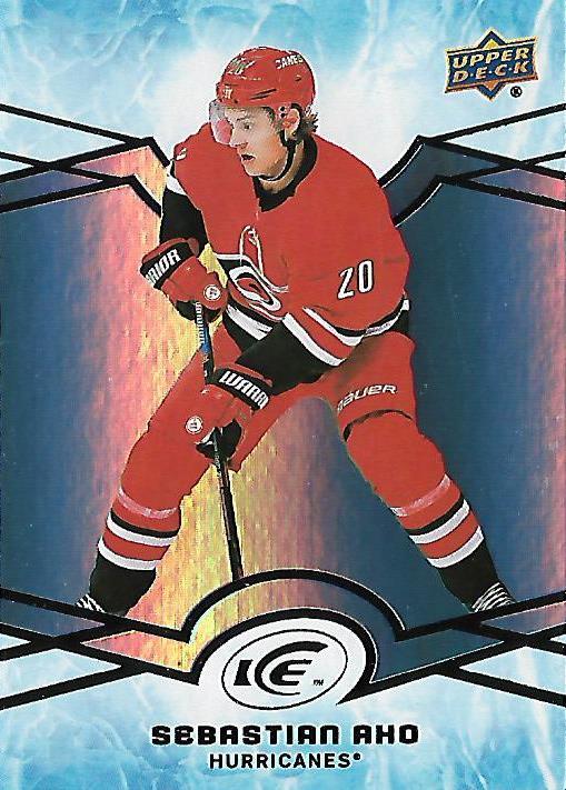 Sebastian Aho #20 Carolina Hurricanes | 2018-19 Upper Deck Ice