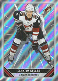 Clayton Keller FOIL #20 Arizona Coyotes | 2019-20 Topps NHL Sticker Collection