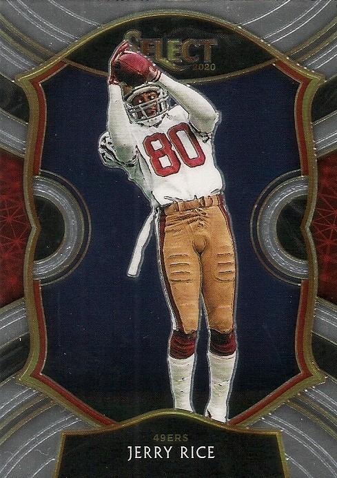 Jerry Rice #20 San Francisco 49ers | 2020 Panini Select |  | NFL Football