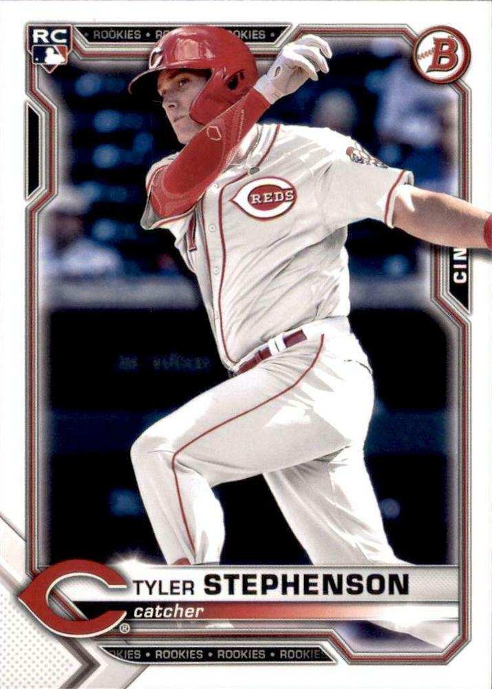 Tyler Stephenson #20 Cincinnati Reds | 2021 Bowman