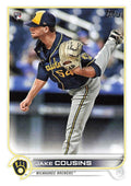 Jake Cousins #20 Milwaukee Brewers | 2022 Topps