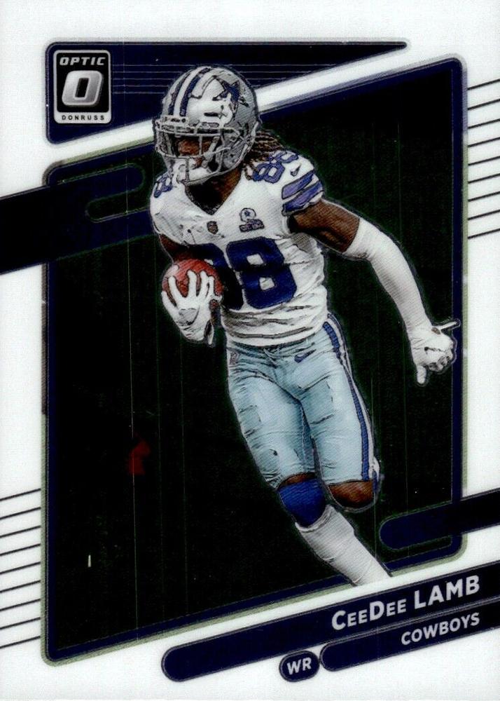 CeeDee Lamb #20 Dallas Cowboys | 2021 Donruss Optic | NFL Football