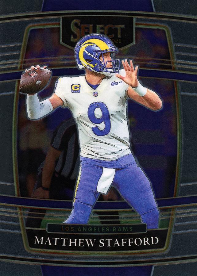Matthew Stafford #20 Los Angeles Rams | 2021 Panini Select |  | NFL Football