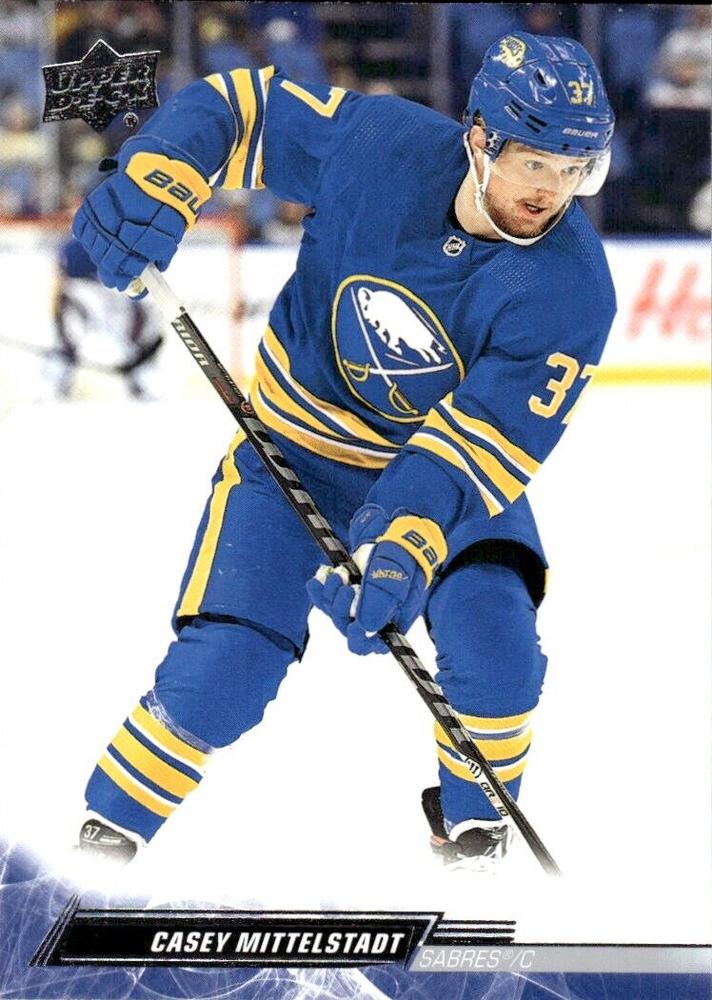 Casey Mittelstadt #20 Buffalo Sabres | 2022-23 Upper Deck