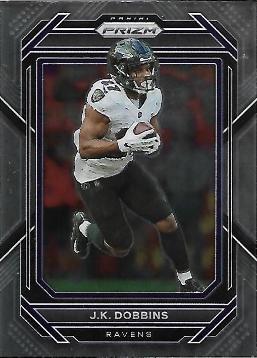 J.K. Dobbins #20 Baltimore Ravens | 2022 Panini Prizm | NFL Football