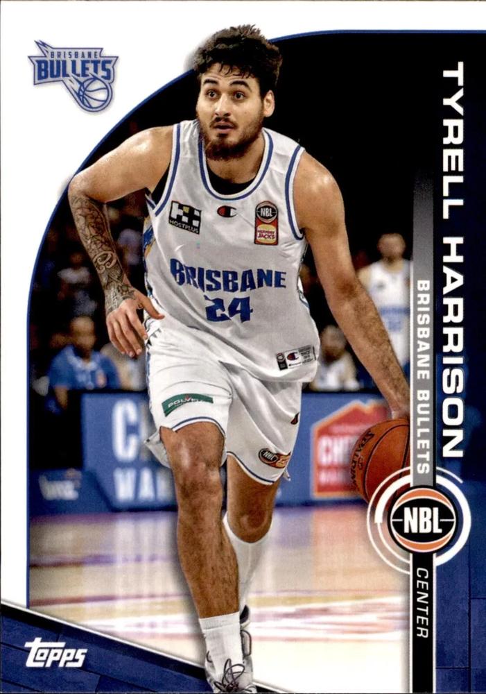 Tyrell Harrison #20 Brisbane Bullets | 2023-24 Topps NBL