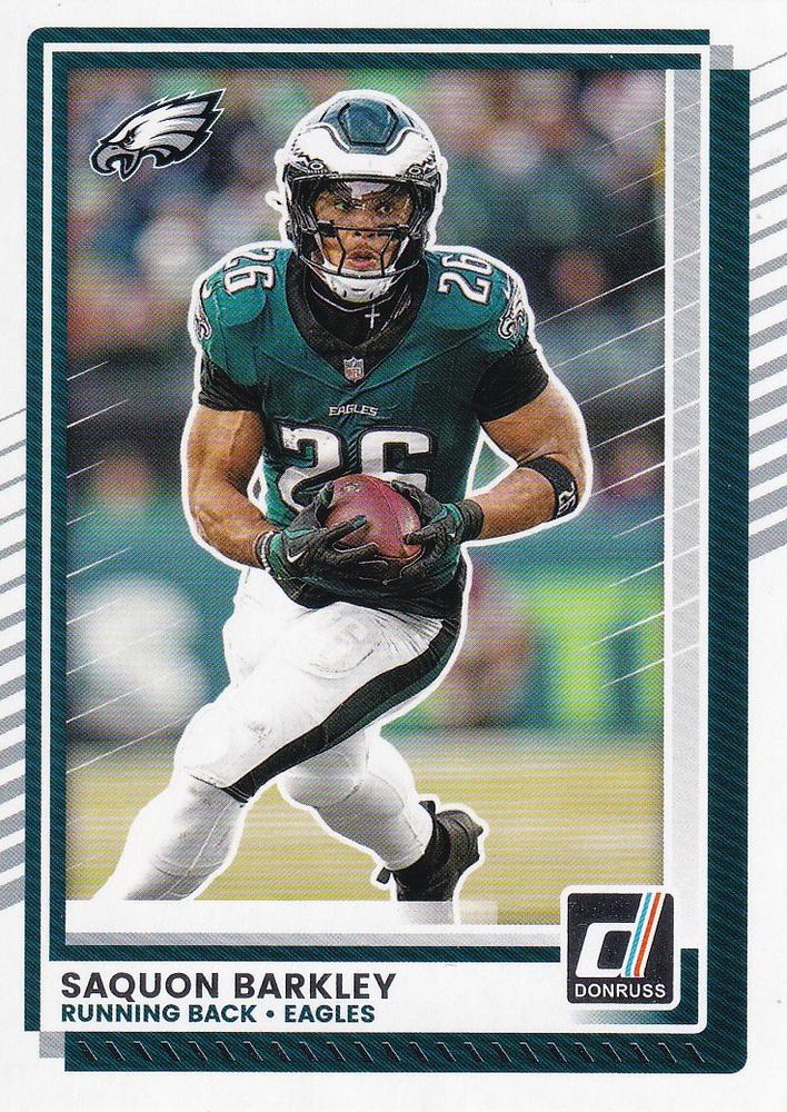 Saquon Barkley #20 Philadelphia Eagles | 2025 Donruss | NFL Football
