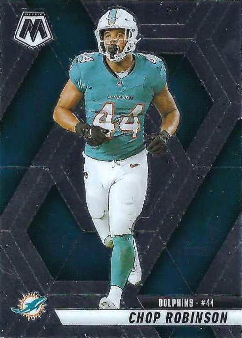 Chop Robinson #20 Miami Dolphins | 2025 Panini Mosaic | NFL Football