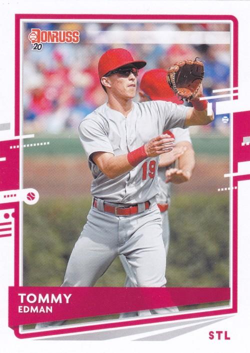Tommy Edman #210 St. Louis Cardinals | 2020 Donruss
