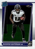 Rashod Bateman #210 Baltimore Ravens | 2021 Donruss Optic | NFL Football