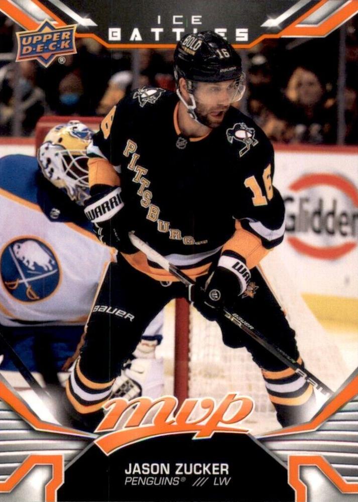 Jason Zucker #210 Pittsburgh Penguins | 2022-23 Upper Deck MVP Ice Battles