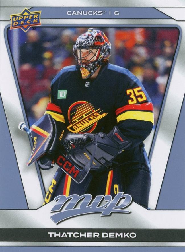Thatcher Demko #210 Vancouver Canucks | 2025-26 Upper Deck MVP