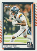 Troy Franklin #210 Denver Broncos | 2025 Donruss | NFL Football
