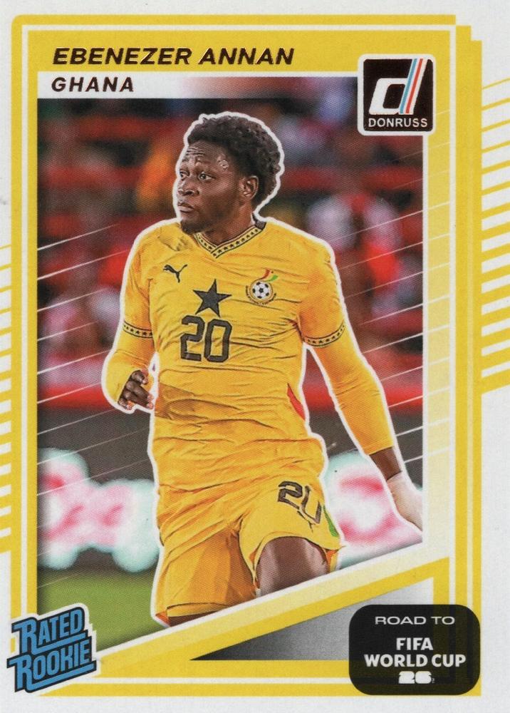 Ebenezer Annan #210 Ghana | 2025-26 Donruss Road to FIFA World Cup