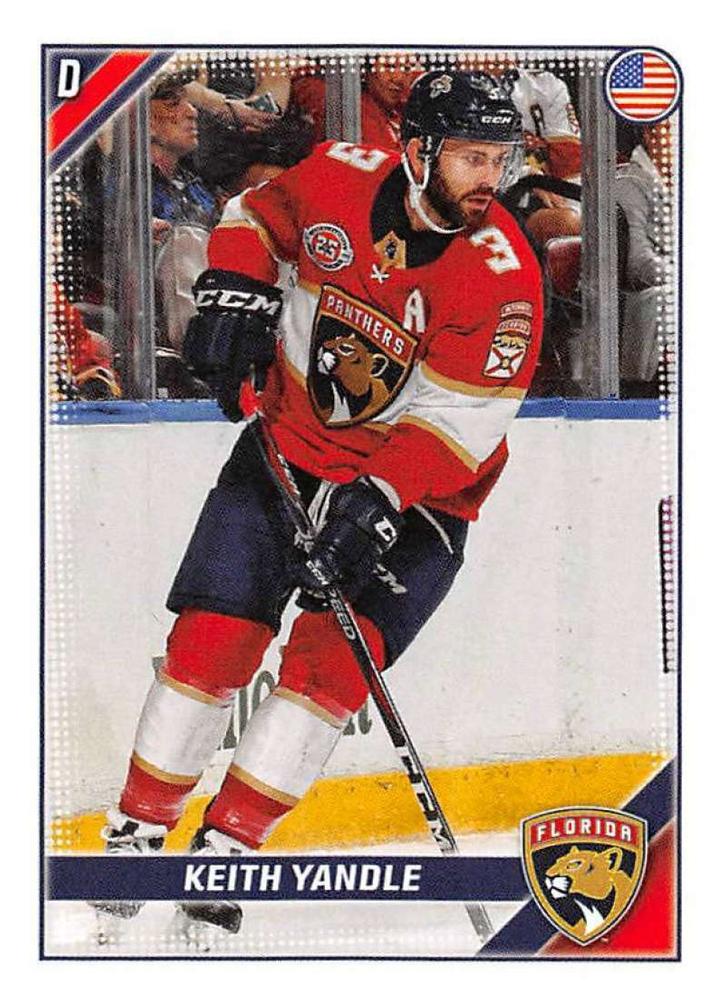 Keith Yandle #211 Florida Panthers | 2019-20 Topps NHL Sticker Collection