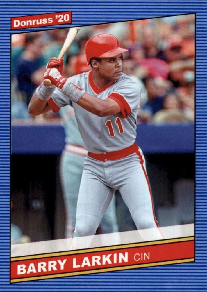 Barry Larkin #211 Cincinnati Reds | 2020 Donruss