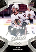 Alex DeBrincat #211 Chicago Blackhawks | 2021-22 Upper Deck MVP Silver Script