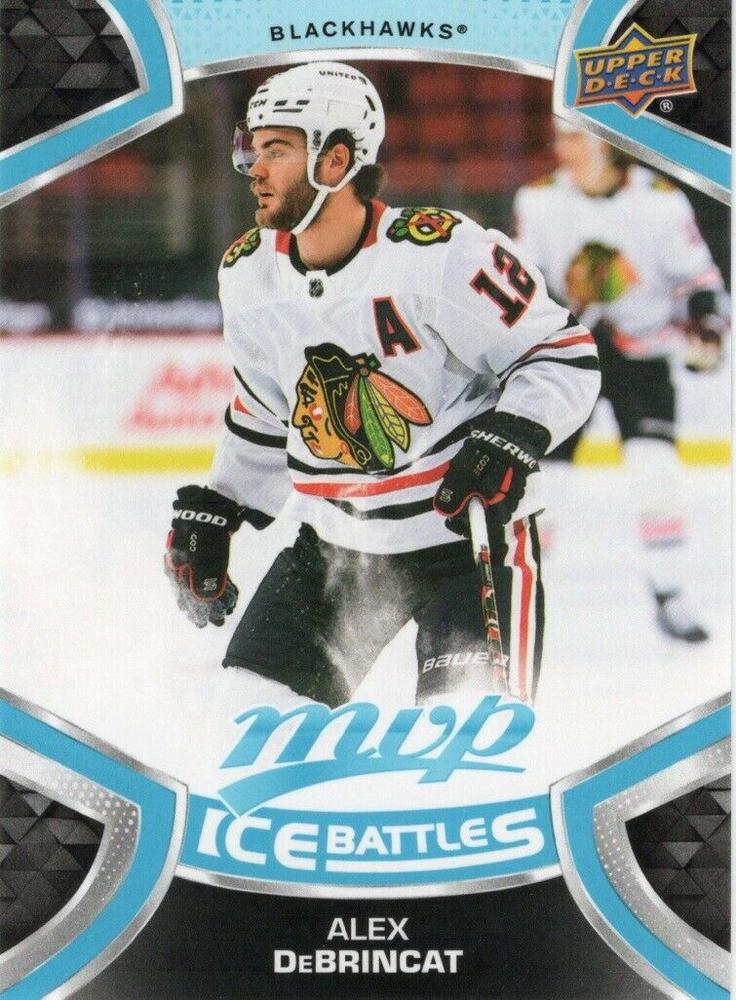 Alex DeBrincat #211 Chicago Blackhawks | 2021-22 Upper Deck MVP Ice Battles