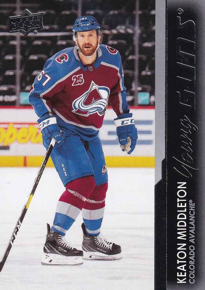Keaton Middleton #211 Colorado Avalanche | 2021-22 Upper Deck