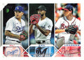 NL ERA Leaders (Julio Urías / Sandy Alcantara / Max Fried) #211 Multi-Team | 2023 Topps