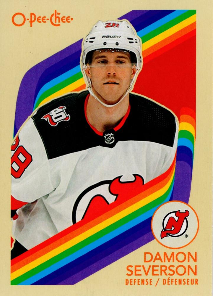 Damon Severson #211 New Jersey Devils | 2023-24 O-Pee-Chee Retro