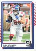 Theo Johnson #211 New York Giants | 2025 Donruss | NFL Football