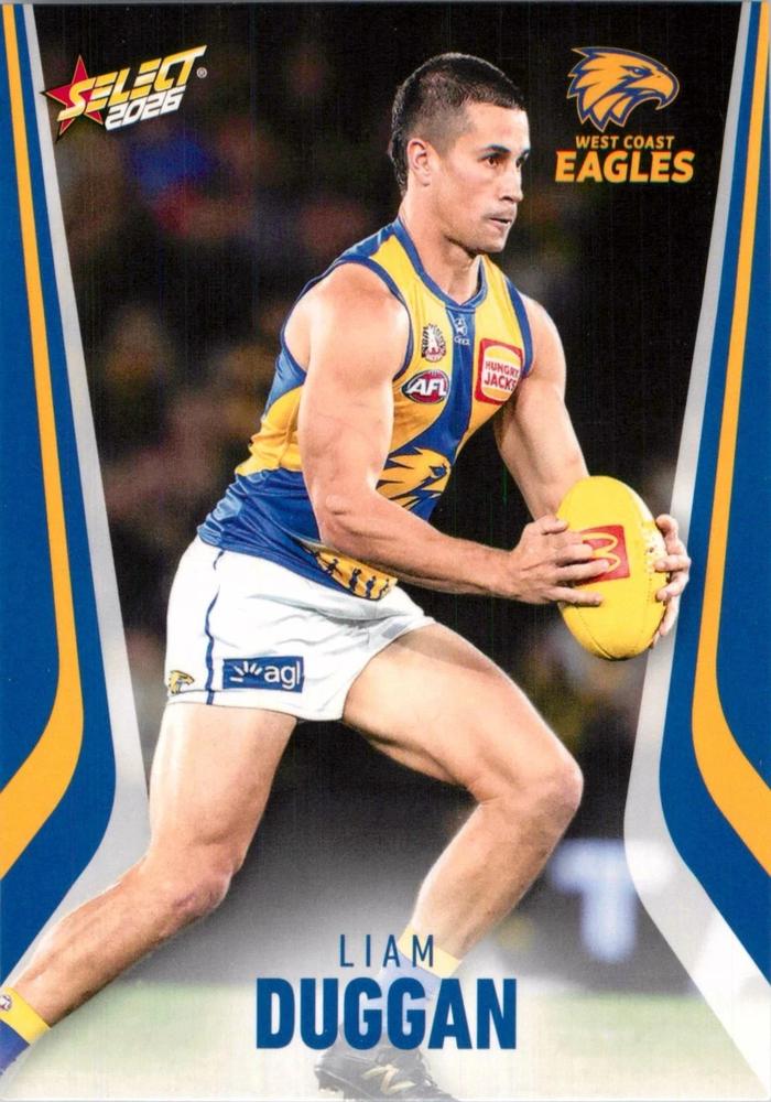 Liam Duggan #211 West Coast Eagles | 2026 Select AFL Footy Stars