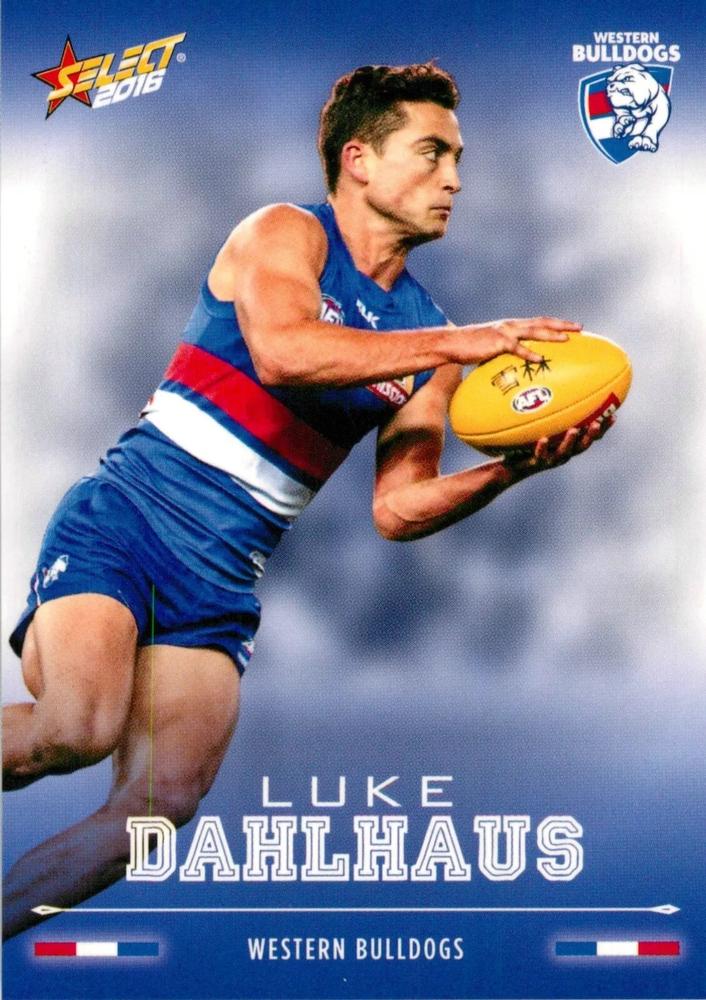 Luke Dahlhaus #212 Western Bulldogs | 2016 Select AFL Footy Stars