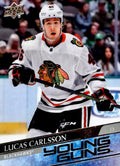 Lucas Carlsson #212 Chicago Blackhawks | 2020-21 Upper Deck