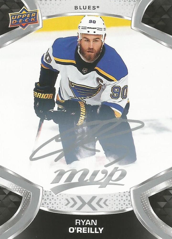 Ryan O'Reilly #212 St. Louis Blues | 2021-22 Upper Deck MVP Silver Script