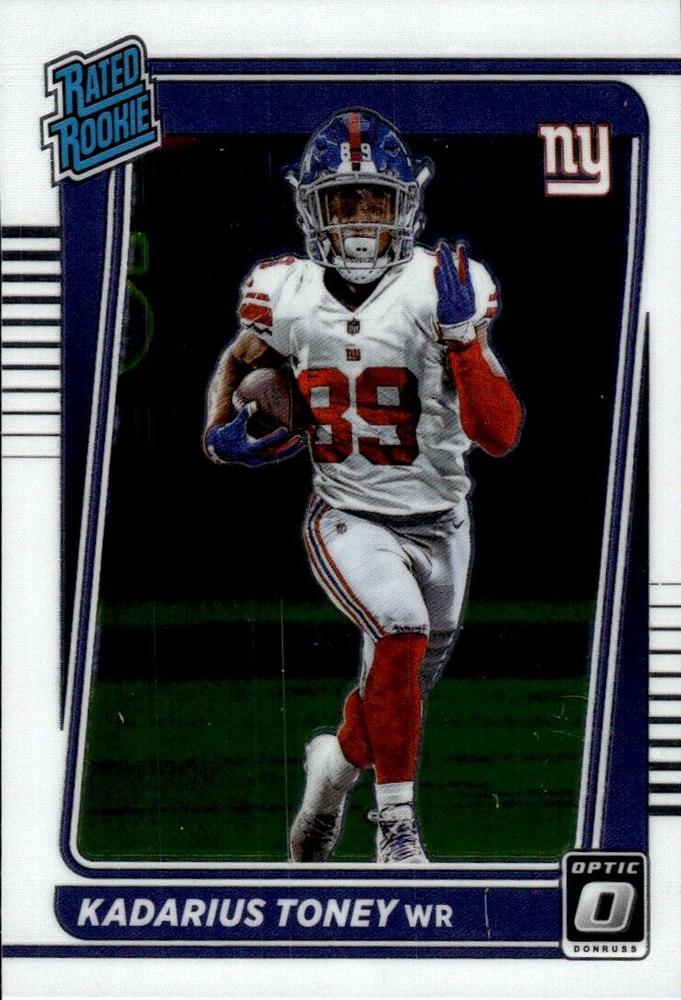 Kadarius Toney #212 New York Giants | 2021 Donruss Optic | NFL Football