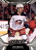 Jack Roslovic #212 Columbus Blue Jackets | 2022-23 Upper Deck MVP Silver Script