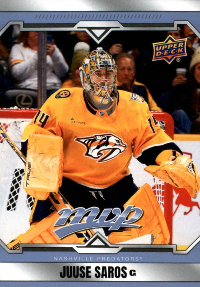 Juuse Saros #212 Nashville Predators | 2024-25 Upper Deck MVP