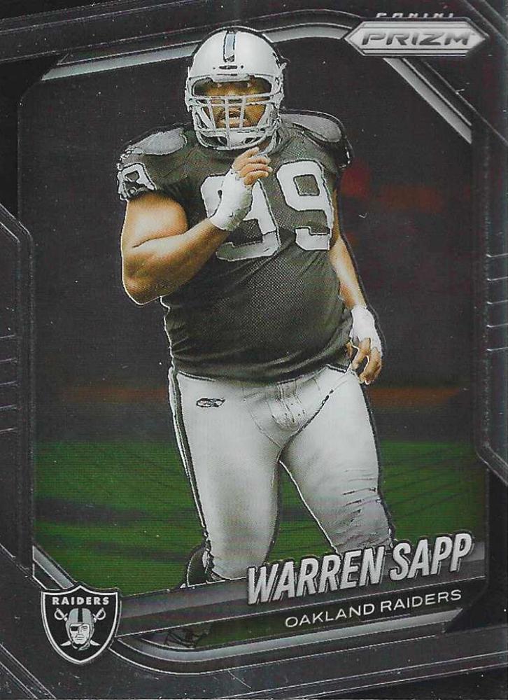 Warren Sapp #212 Oakland Raiders | 2025 Panini Prizm | NFL Football