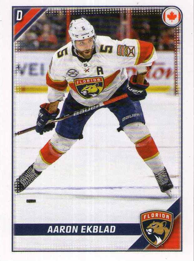 Aaron Ekblad #213 Florida Panthers | 2019-20 Topps NHL Sticker Collection