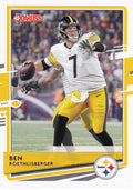 Ben Roethlisberger #213 Pittsburgh Steelers | 2020 Panini Donruss | NFL Football