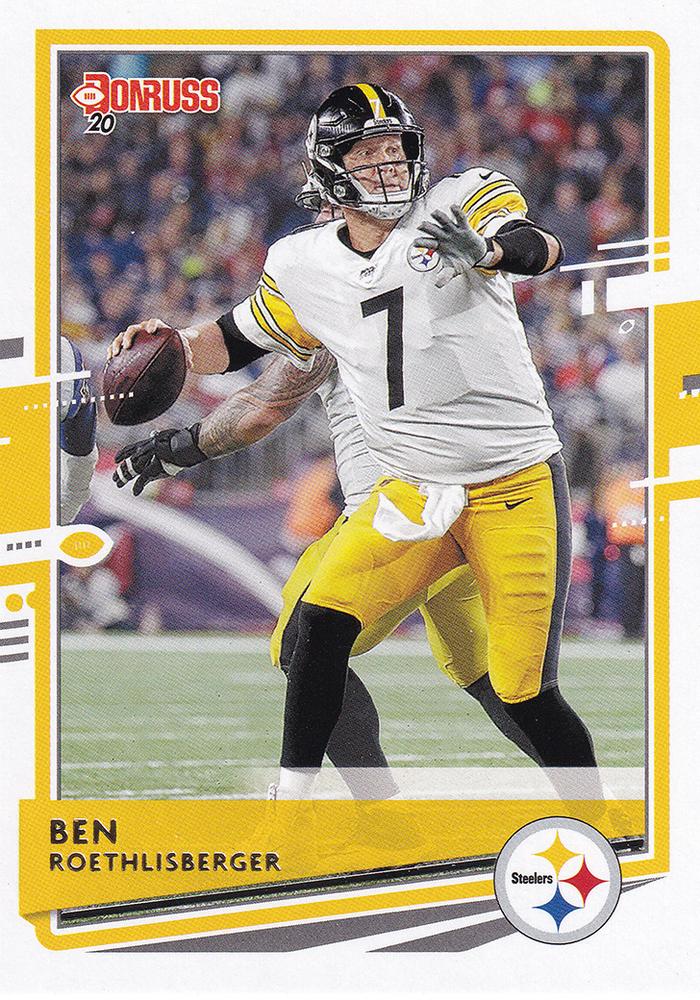 Ben Roethlisberger #213 Pittsburgh Steelers | 2020 Panini Donruss | NFL Football