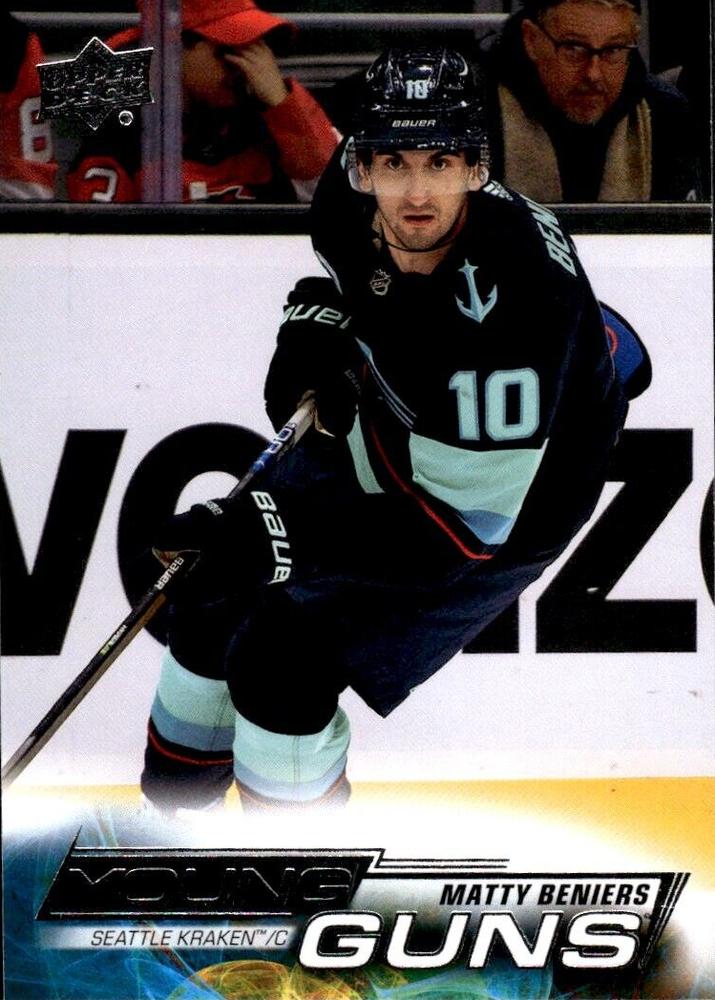 Matty Beniers #213 Seattle Kraken | 2022-23 Upper Deck