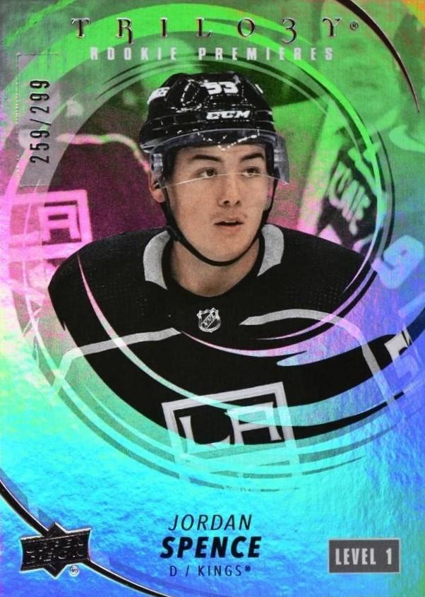 Jordan Spence #213 Los Angeles Kings | 2022-23 Upper Deck Trilogy