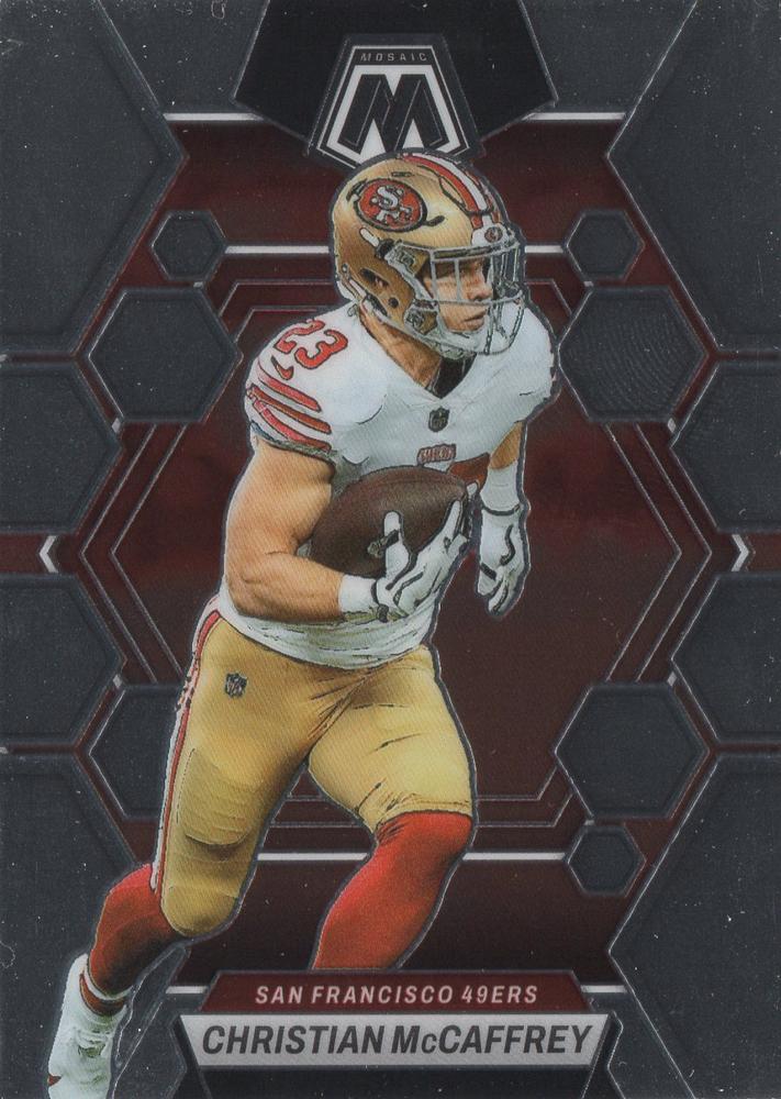 Christian McCaffrey #213 San Francisco 49ers | 2023 Panini Mosaic | NFL Football