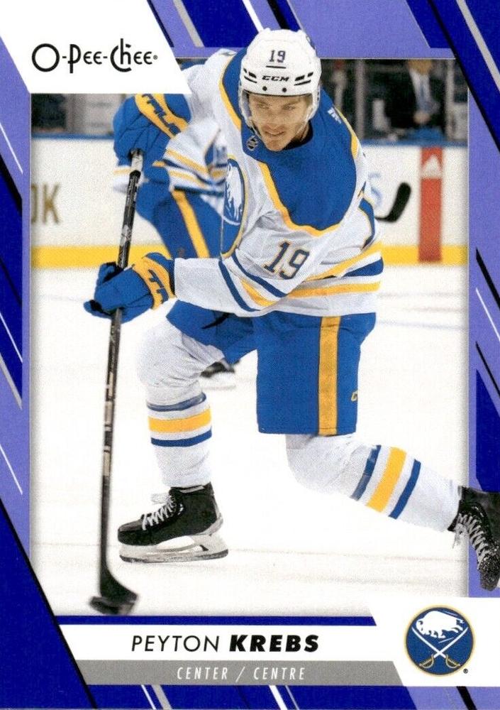 Peyton Krebs #213 Buffalo Sabres | 2023-24 O-Pee-Chee Blue Border