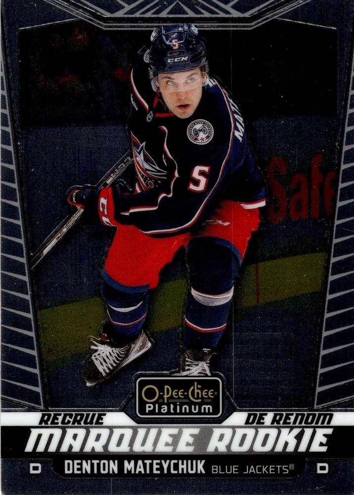 Denton Mateychuk #213 Columbus Blue Jackets | 2024-25 O-Pee-Chee Platinum