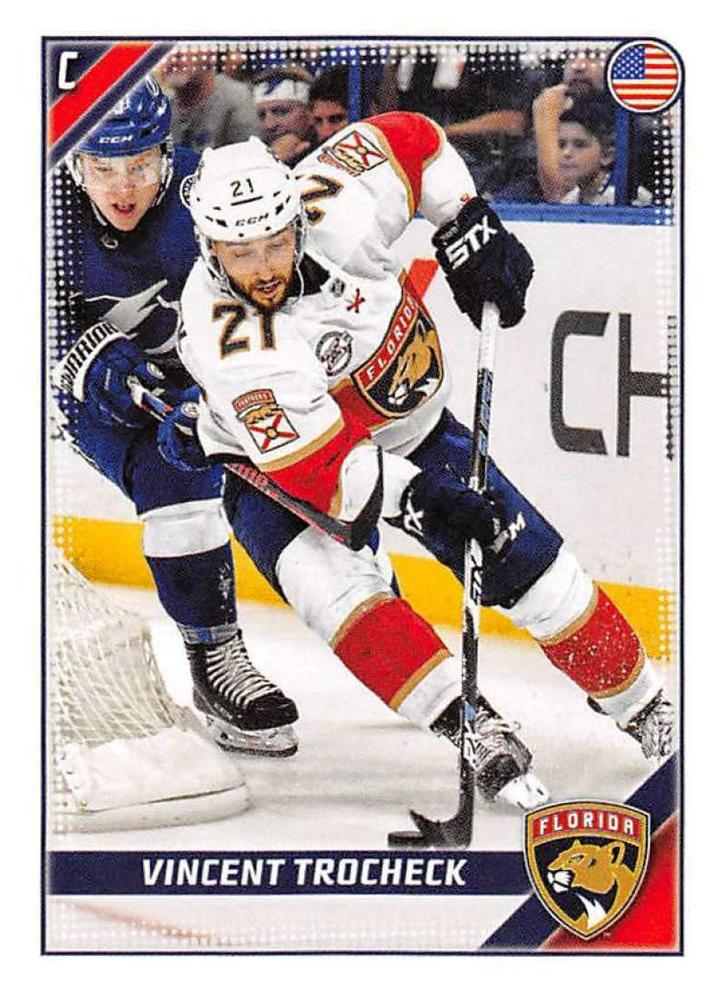 Vincent Trocheck #214 Florida Panthers | 2019-20 Topps NHL Sticker Collection