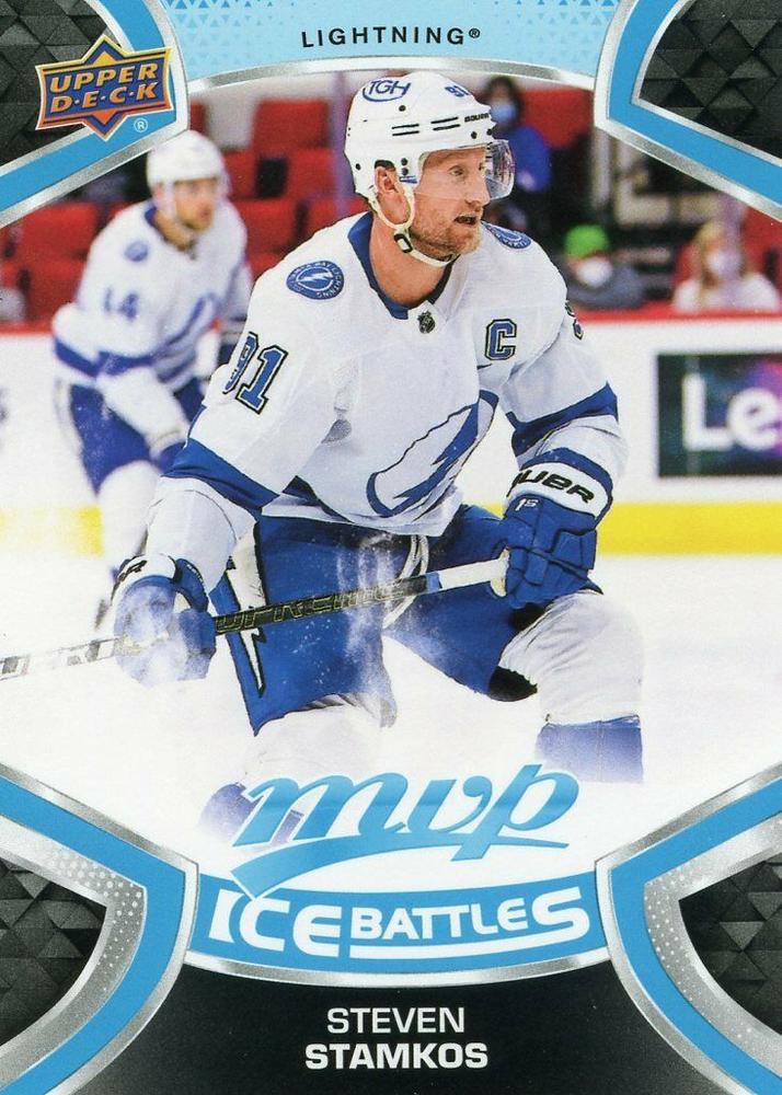 Steven Stamkos #214 Tampa Bay Lightning | 2021-22 Upper Deck MVP Ice Battles
