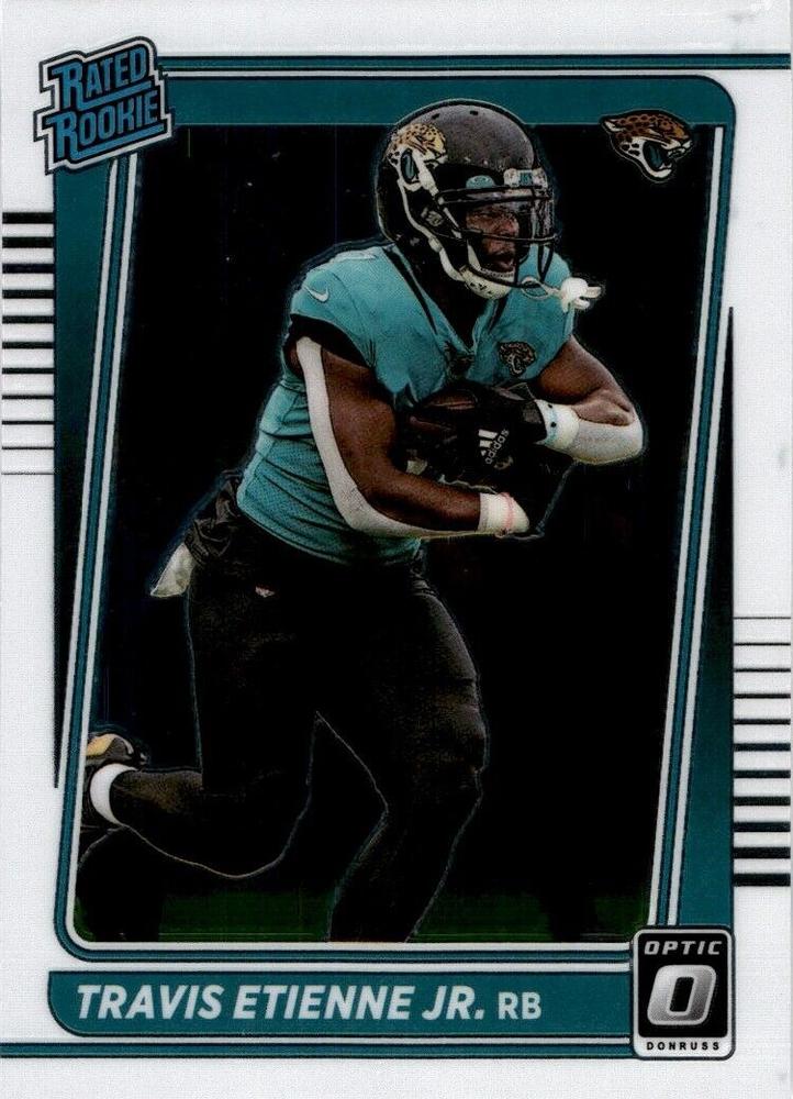 Travis Etienne Jr. #214 Jacksonville Jaguars | 2021 Donruss Optic | NFL Football