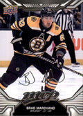 Brad Marchand #214 Boston Bruins | 2022-23 Upper Deck MVP Silver Script