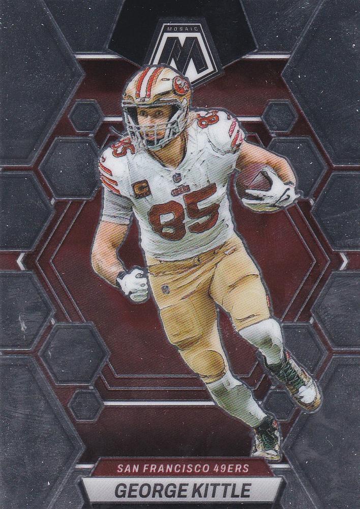 George Kittle #214 San Francisco 49ers | 2023 Panini Mosaic | NFL Football